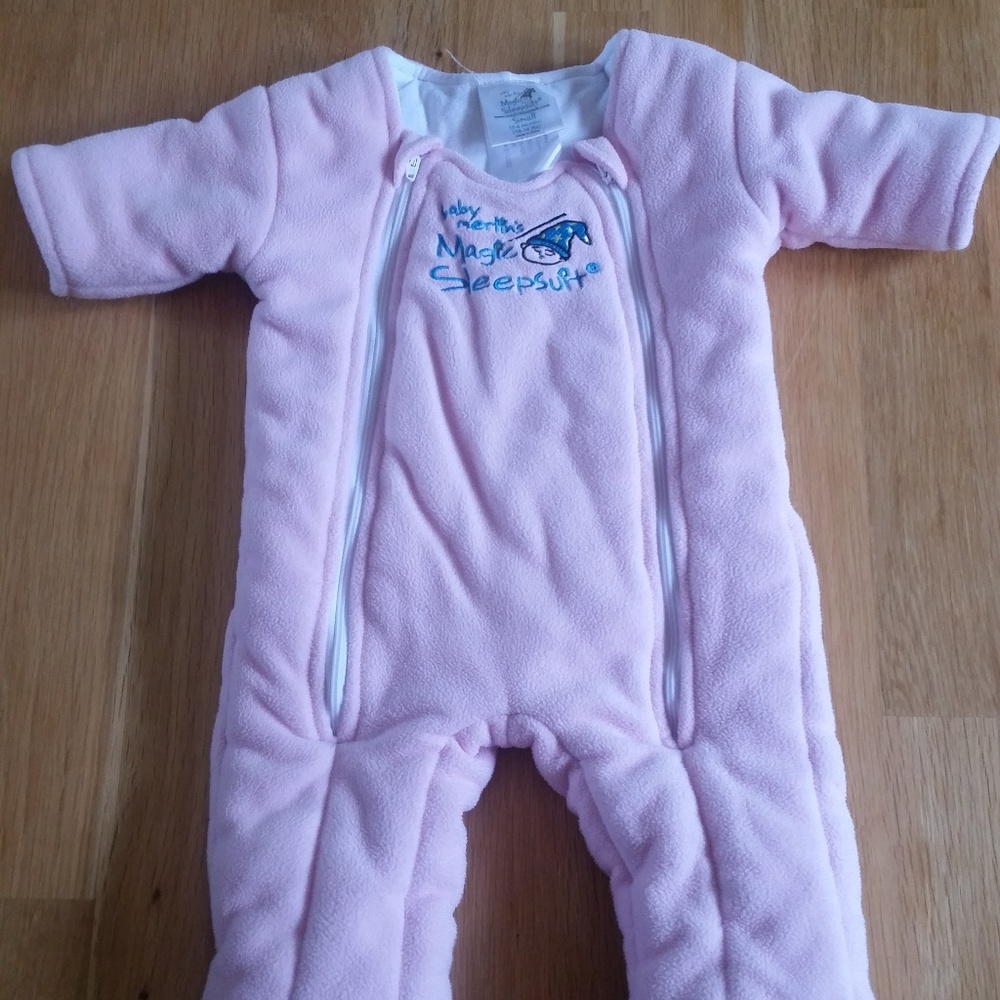 Baby Merlin Magic Sleepsuit Size Small 3-6 Months